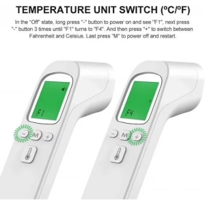Termometru digital non contact cu infrarosu, model HG02 - Img 3