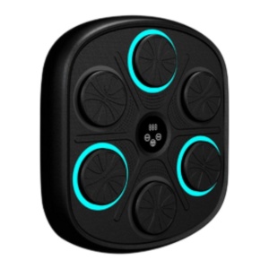 Tinta lovituri Box, Difuzor incorporat, Conexiune Bluetooth, Display HD pentru monitorizarea loviturilor, Iluminare LED a zonei de lovire, Montabil pe perete, Pentru Copii si Adulti