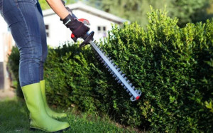 Trimmer/Foarfeca electrica pentru gard viu si pomi, cu acumulator - Img 4