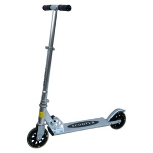 Trotineta Scooter gri pentru copii, greutate maxima 50kg