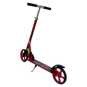 Trotineta Scooter Pliabil, Rosu, pentru Copii si Adulti, Greutate maxima 100kg - Img 3