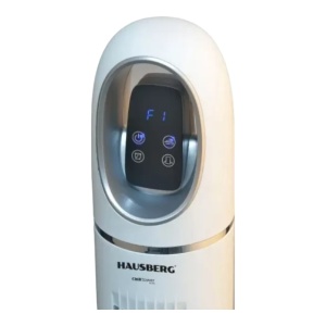 Ventilator Turn Digital cu Telecomanda HAUSBERG HB-5958AB, 55W, 45 Inch, LED, Temporizator, Oscilatie, Maner de transport, Alb - Img 2