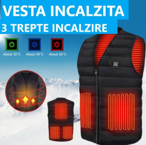 Vesta Termica Unisex Incalzita Electric prin usb - Img 2