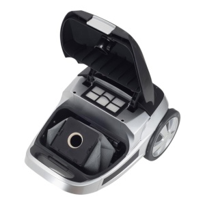 Aspirator Profesional cu sac HAUSBERG 2875NG, 2400 W, Nivel de zgomot 70dB, Capacitate 4L, Filtru De Aer Hepa Cu 5 Nivele, Lungime Cablu 5 M, Display Led, Furtun Rezistent, Negru/argintiu - Img 7