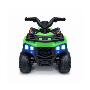 ATV Electric Pentru Copii, 3+ Ani, Muzica Si Lumini, 1 Motor, 6V, Verde - 212 - Img 2