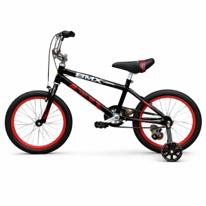 Bicicleta Copii - BMX 16 Inch, rosu-negru