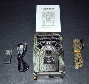 Cameră de vânătoare PR300A pentru animale, HD, 5MP, 720P, impermeabilă, pentru exterior, detector de animale sălbatice, monitor - Img 2