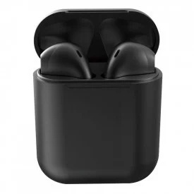 Casti Wi-Fi i12 model nou, functie Bluetooth V5.0+, Profesionale, 3D sound, Touch Control, POP-UPS, IPX5, microfon, compatibile cu Bluetooth precum Iphone, Samsung, Huawei, LG, recunoastere automata dupa conectare, culoare Alb Mat , Casti wireless TWS i12 - Img 4