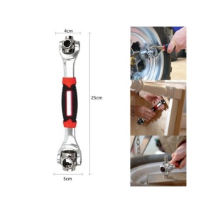 Cheie Universala Doua Capete, Multifunctionala 48 in 1, de mare precizie, Rotire 360 grade, grad de inclinare de 45 grade - Img 6