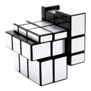 Cub Magic, Oglinda, 3x3x3, Argintiu, Plastic - Img 2