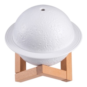 Difuzor aromaterapie Planet , umidificator , 3 tipuri de lumina , capacitate 200 ml , cablu USB - Img 1