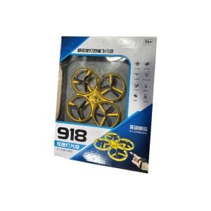 Drona Anti Coliziune, Inteligenta, cu LED, RC Gravity cu Telecomanda, Quadcopter Smart,918 - Img 2