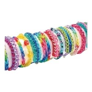 Elastice Rainbow Loom - Neon Galben - 300 buc - Img 2