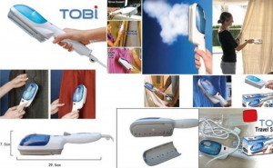 Fier De Calcat Vertical, cu Aburi – Tobi Travel Steamer - Img 6