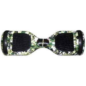 HoverBoard 6,5 Inch Camuflaj, Roti 6,5 inch, Bluetooth, LED-uri