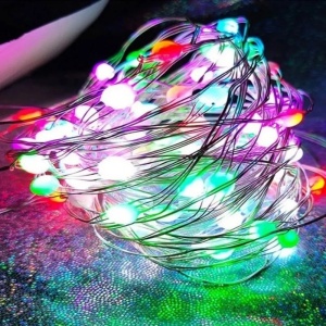 Instalatie LED de 10 metri, bandă RGB cu Bluetooth și aplicatie telefon - Img 6