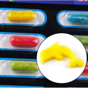 Jucarie Capsule Magice, Animalele Marii, +3ani, Multicolor - Img 2