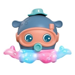 Jucarie interactiva Funny Octopus, albastru