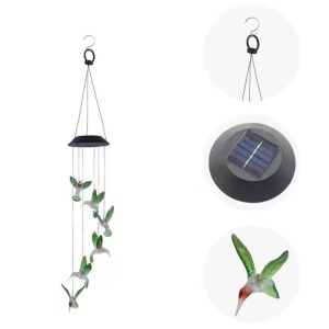 Lampa Solara Clopotei Vant, Model Colibri , ABS, IP64