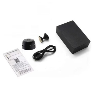Mini Camera, Functie Audio/Video, De Spionaj, Moderna, Night Vision, Wifi, Full HD 1080p, Negru