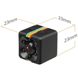 Mini Camera SQ11, Full HD 1080p, Audio Video, Night Vision, Black - Img 7