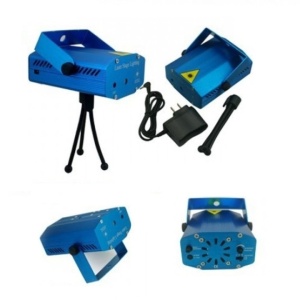 Mini proiector laser cu jocuri de lumini verde si rosu - Img 4