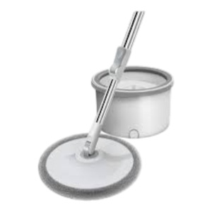 Mop Rotativ Forma Rotunda Laveta Microfibra cu Galeata 5L - Img 3
