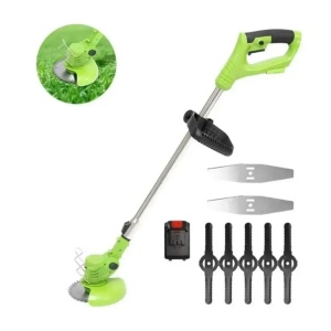 Motocoasa Electrica cu 1 Acumulator, Trimmer Fara Cablu Pentru Iarba sau Gazon