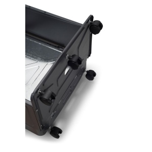 Pachet Soba pe gaz GPL Hausberg HB-1010NG, aprindere piezo-electrica, 4.2kW, Negru, Ceas butelie, 1m furtun gaz MN2015 si 2 coliere furtun - Img 2
