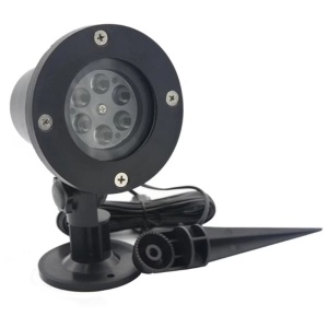 Proiector laser de exterior metalic cu jocuri de luminii si fulgi de zapada diverse forme - Img 4