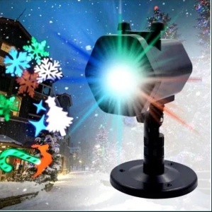 Proiector LED Exterior Si Interior Cu Diapozitive Schimbabile Pentru Craciun Si Ocazii Speciale - Img 3
