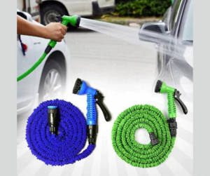 PROMO! Furtun Extensibil 90m + Pistol Cu 7 Pozitii de Udare si Accesorii Pentru Udat Gradina - Img 5
