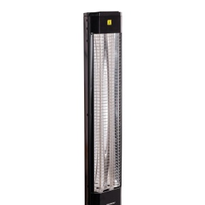 Radiator Electric Hausberg HB-8560, 2300W, Termostat Reglabil, Lampa de semnalizare pentru 3 pozitii, Negru - Img 6