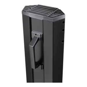 Radiator electric Turn KUMTEL MH1200, 1200W, Termostat reglabil, Siguranta la rasturnare, Lampa 3 pozitii, Maner transport, Utilizare vertical, Negru - Img 3