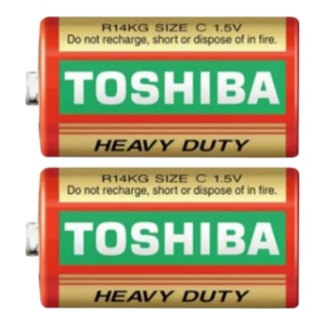 Set 10 baterii R14, Toshiba Heavy Duty C, 1.5V - Img 1