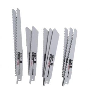 Set 10 panze fierastrau tip sabie ,Metal si Lemn, lungimi diferite