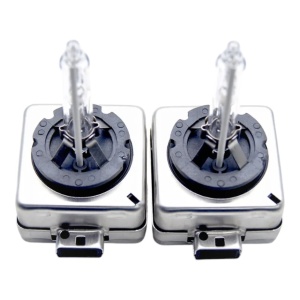 Set 2 becuri auto H4 cu 42 LED SMD 120W 6000k 12/80V doua faze lupa - Img 2
