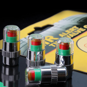 Set 4 Buc Capace Valva cu Indicator de Presiune Colorat, 2.5 Bar - Img 3