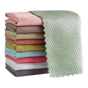 Set de 5 Lavete microfibra , 40x30cm, Multicolor - Img 2