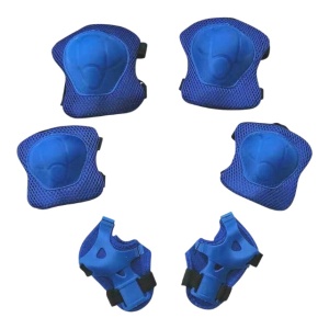 Set protectie Copii , Genunchiere Bicicleta ,Skateboard ,Patinaj ,Ciclism, Protectie Cot - Img 2