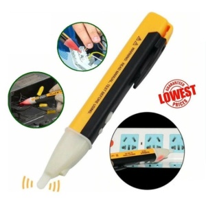 Tester de tensiune AC stilou 90-1000V cu indicator LED și bip sonor - pentru electricieni, uz casnic și industrial - Img 2