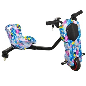 Tricicletă Electrică Copii cu Drift 360° – 350W, 36V, Bluetooth + Difuzor, Lumini LED, 20 km/h, Multicolor - Img 3