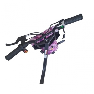 Tricicleta electrica Drift HAUSBERG KIDS, 8inch, viteza 15 km/h , autonomie 10-15 km, motor 250 W, Roz - Img 4