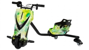 Tricicleta Electrica Drift Pentru Copii 360, Motor 350W, Baterie 36V, 4400 mAh, Bluetooth, Viteza 15 km/h,multicolor