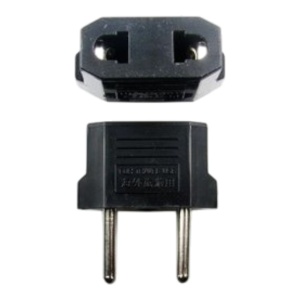 Adaptor pentru mufe cu pini plati, culoare - negru - Img 2