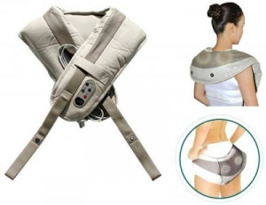 Aparat De Masaj Cervical Tip Centura, Intensitate Reglabila - Img 2