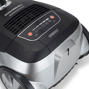 Aspirator Profesional cu sac HAUSBERG 2875NG, 2400 W, Nivel de zgomot 70dB, Capacitate 4L, Filtru De Aer Hepa Cu 5 Nivele, Lungime Cablu 5 M, Display Led, Furtun Rezistent, Negru/argintiu - Img 3