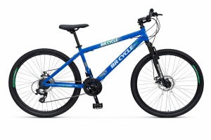 Bicicleta TG 27.5″, B2751, Albastru, BR Target, Cadru Otel 17, Frana pe Disc, Schimbatoare Secventiale, 21 Viteze - Img 2