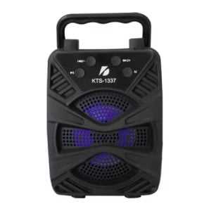 Boxa Cu Suport De Telefon , Audio Bluetooth 3″ KTS1337, LED, Radio FM, Suport MP3, USB si Card TF, Negru - Img 4