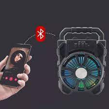 Boxa portabila cu lumini LED HF2170, 15W PMPO, Bluetooth - Img 3